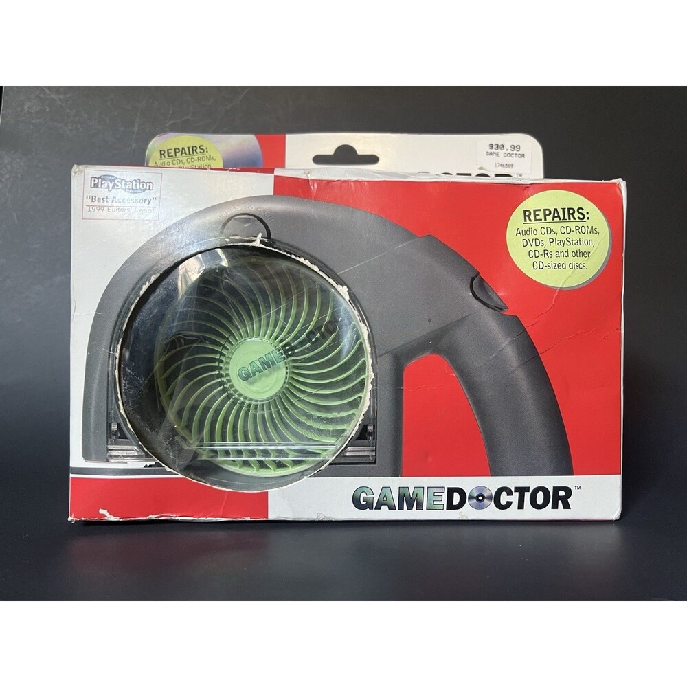 Digital Innovations GameDoctor CD & DVD Scratch Repair Device 1999 CDSE-910 New
